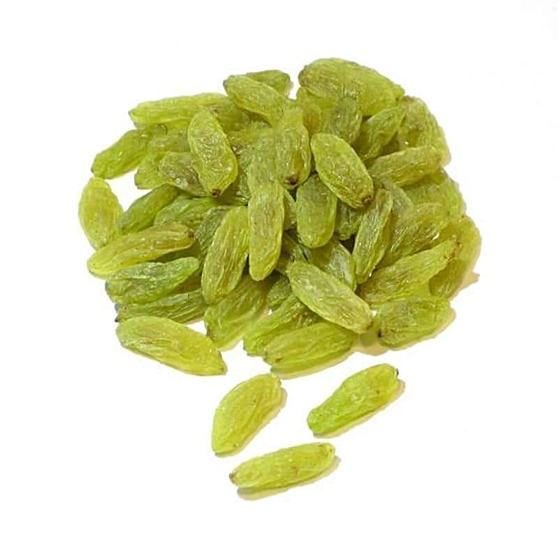 Afghan Sundarkhani Kishmish – Premium Green Raisins | Nuttylicious Pakistan