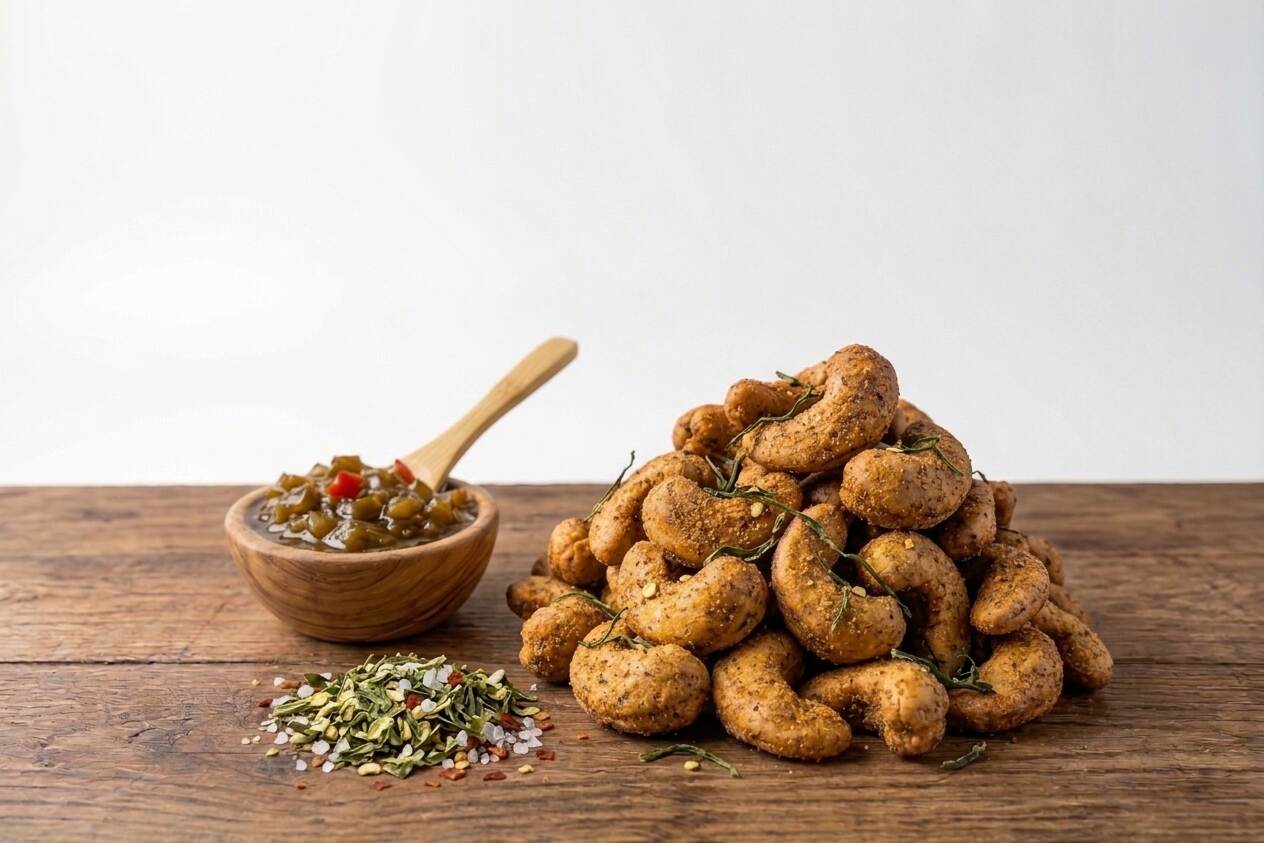 Jalapeño Cashews (Kaju) – Spicy, Crunchy & Flavorful