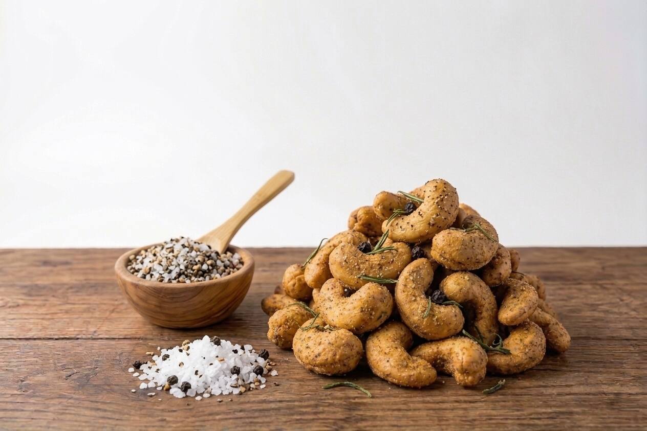 Salt & Pepper Cashews (Kaju) – Savory, Crunchy & Flavorful