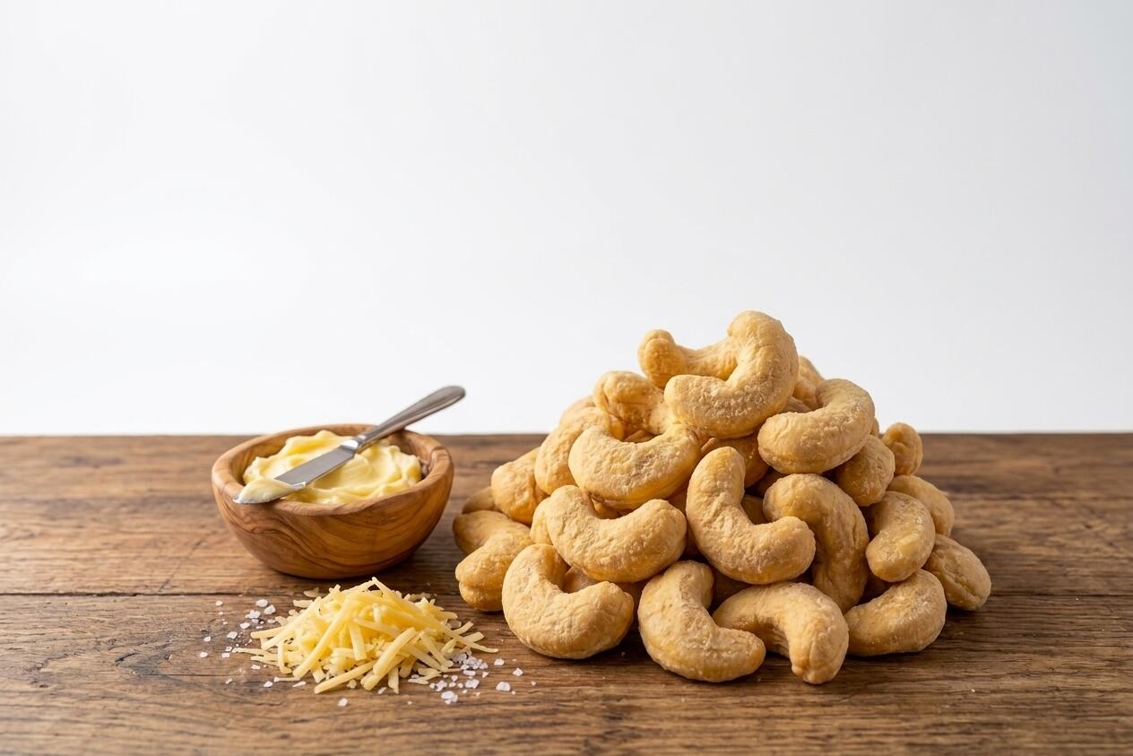 Butter Cheese Cashews – Creamy, Savory & Crunchy Kaju